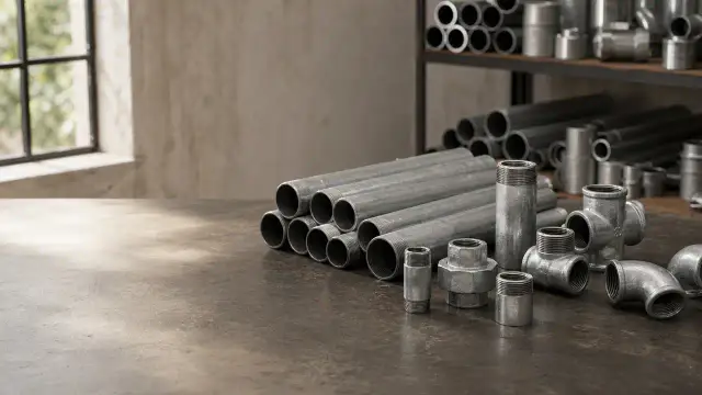 Galvaniserede rør & fittings