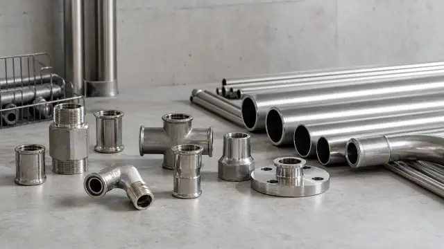 Rustfri rør & fittings