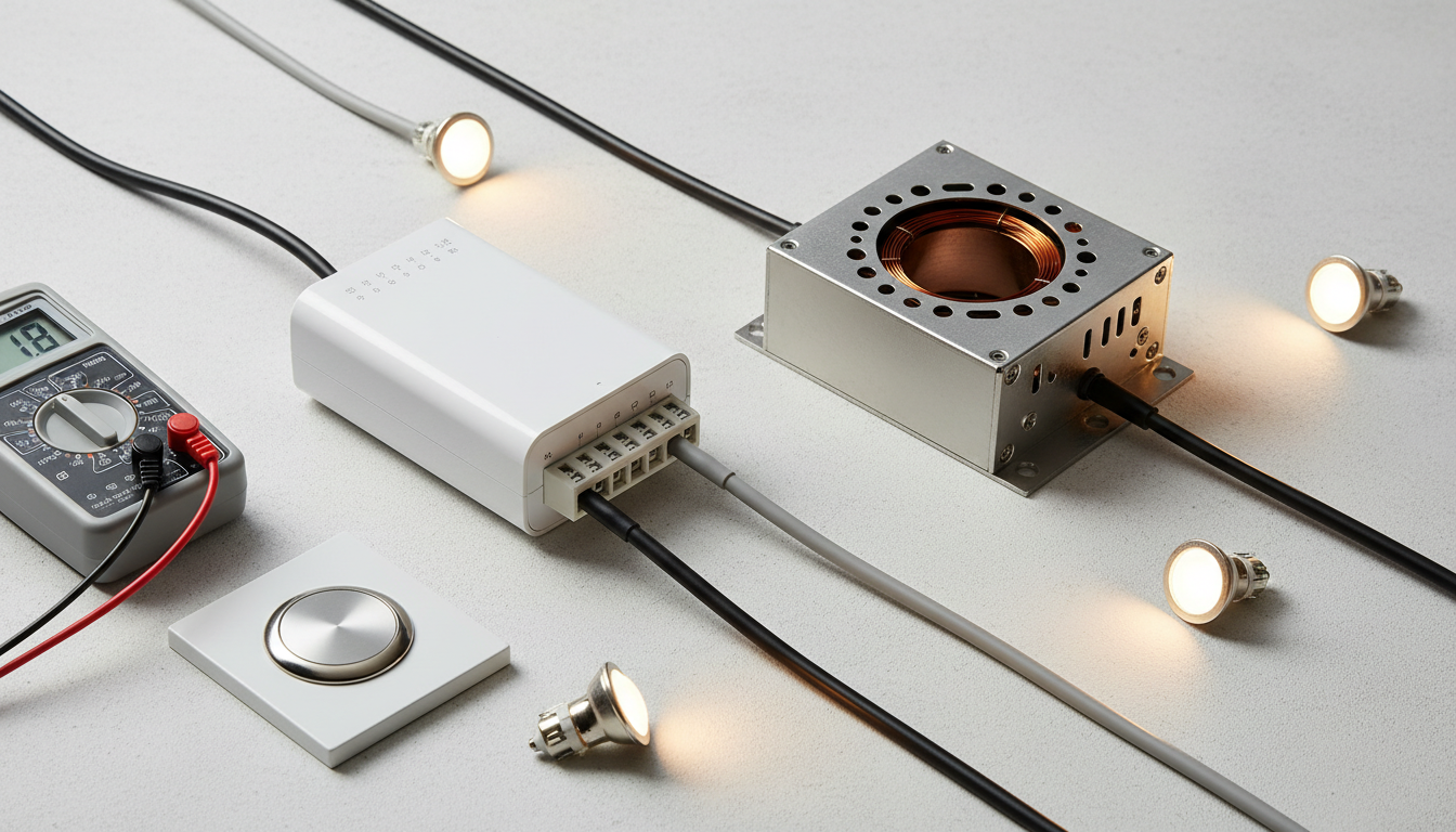 Halogen- og elektroniske transformere