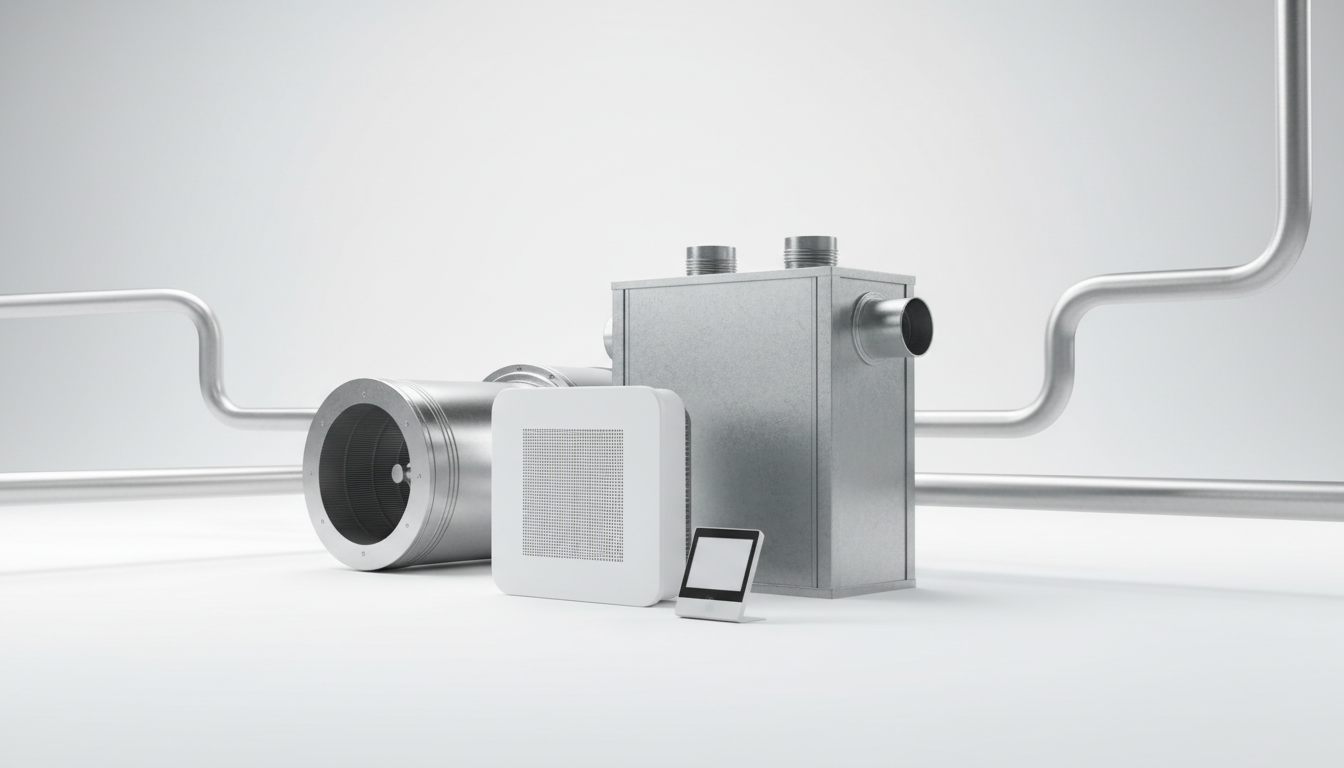 Ventilationsaggregater med varmegenvinding