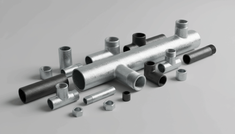 Galvaniserede rør & fittings